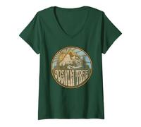 Donna Parco nazionale Joshua Tree Maglietta con Collo a V