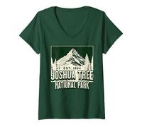 Donna Parco nazionale Joshua Tree Maglietta con Collo a V