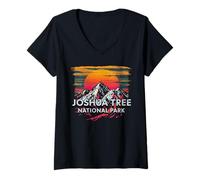 Donna Parco nazionale Joshua Tree Maglietta con Collo a V