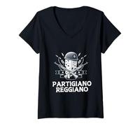 Donna PARTIGIANO REGGIANO Maglietta con Collo a V