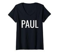 Donna Paul Maglietta con Collo a V