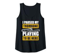 Donna Paused My Trombone Playing Trombone Canotta