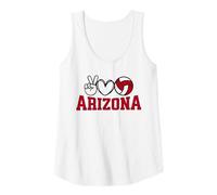 Donna Peace Love Volleyball, Arizona Women Teen Girls Tween Canotta