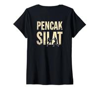Donna Pencak Silat Maglietta con Collo a V
