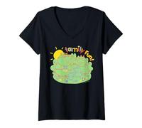 Donna Peppa Pig Family Fun Maglietta con Collo a V