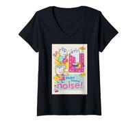 Donna Peppa Pig Make Some Noise Maglietta con Collo a V