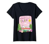 Donna Peppa Pig Most Magical Holiday Maglietta con Collo a V