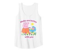 Donna Peppa Pig Mummy Pig Evie Walks with You Canotta