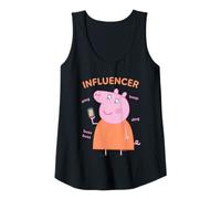 Donna Peppa Pig Mummy Pig Influencer Canotta