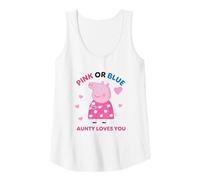 Donna Peppa Pig Pink Or Blue Aunty Pig Loves You Canotta