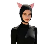 Donna Per Lo Snorkeling E Il Nuoto Subacqueo Cappello Invernale | Cinturino Per Il Mento Regolabile,Taglia Comoda E Elastica,Sigillo Impermeabile Prova Vento,Piscine,Fitness,Snorkeling