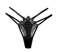 Donna Perizoma Bikini in Pizzo Mutandine Perizoma Perizoma Elasticizzato Perizoma da Donna Mutande Cotone Bianco Bassa