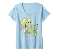 Donna Pinch Proof St Patrick's Day Lucky Clover Humor Maglietta con Collo a V