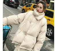 Donna Piumino Giacca Cappotto Imbottito Trapunta Larga Parka Inverno Casual