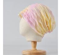 Donna Pizzo Berretto Plissettato Cappello da Sole Fascia per Capelli Cancro