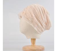 Donna Pizzo Berretto Plissettato Cappello da Sole Fascia per Capelli Cancro