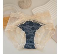 Donna Pizzo Velato a Rete Intimo Slip Mutandine Giapponese