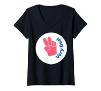 Donna PlayDoh Very Cool Maglietta con Collo a V