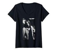 Donna Portishead Beth Gibbons Glory Box Cantante di Andy Willsher Maglietta con Collo a V