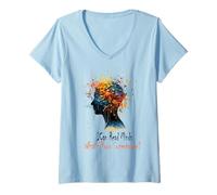 Donna Posso Leggere Le menti, qual è Il Tuo superpotere? Maglietta con Collo a V