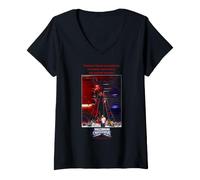 Donna Poster del Film Maximum Overdrive Stephen King Maglietta con Collo a V