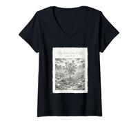 Donna Poster della Bibbia Cristiana Dry Bones Come To Life Maglietta con Collo a V