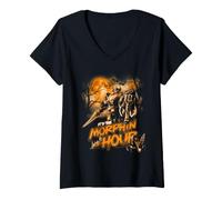 Donna Power Rangers Halloween Morphin Hour Maglietta con Collo a V