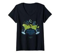 Donna Practical Magic 2 Midnight Margherita Maglietta con Collo a V