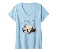 Donna Practical Magic Not Just Spells And Postions Maglietta con Collo a V