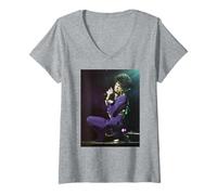 Donna Prince Act II Tour nel Regno Unito Purple Rain Live 1993 Maglietta con Collo a V