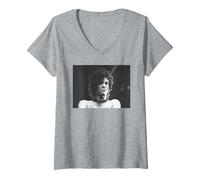 Donna Prince Live Purple Rain Tour Chicago 1984 Maglietta con Collo a V