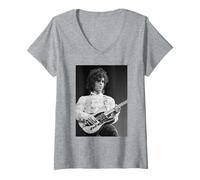 Donna Prince Si esibisce dal Vivo nel Purple Rain Tour 1984 Maglietta con Collo a V