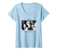 Donna Princess Bride Brains Strength Steel Photo Retro Movie Maglietta con Collo a V