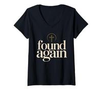 Donna Prodigo restituito Prodigo No More Returned To Faith Maglietta con Collo a V