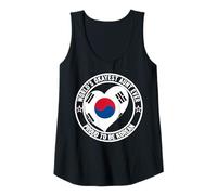 Donna Promosso a zia La zia migliore zia coreana del mondo più bella di sempre Canotta