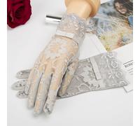 Donna Protezione Solare Pizzo Guanti Guida Corsa Touch Screen Sottile Estivo