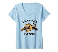 Donna Puma Pants Maglietta con Collo a V