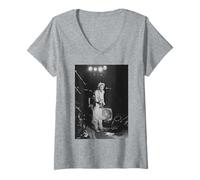 Donna Pungere la polizia sul palco Zenyatta Mondatta Tour 1980 Maglietta con Collo a V