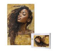 Donna Puzzle 4000 Pezzi, Africa Puzzle Adatto ad Adulti e Principianti, Giochi Divertenti/Sfidanti/Impossible, DIY Hobby Creativi per Adulti Attività Artigianali, Regali per Uomini/Donne M-1621