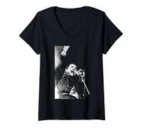 Donna Queen Freddie Mercury British Rock Live NEC Arena Le opere Maglietta con Collo a V