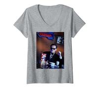 Donna Quentin Tarantino Pulp Fiction Direttore A LA Michael Grecco Maglietta con Collo a V