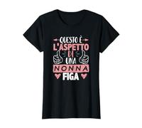 Donna Questo È L'aspetto Di Una Nonna Figa Festa Della Mamma Maglietta