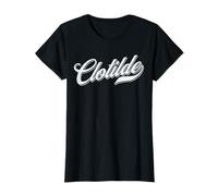 Donna Ragazze Idea Regalo Divertente Umorismo Nome per Clotilde Maglietta