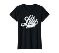 donna ragazze Idea regalo divertente umorismo nome per Lily Maglietta