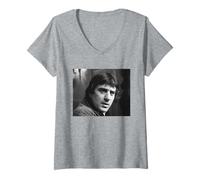 Donna Raging Bull Attore Robert De NIRO Londra 1981 Maglietta con Collo a V