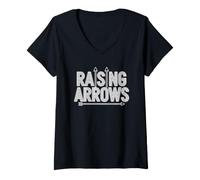 Donna Raising Arrows Maglietta con Collo a V