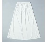 Donna Raso Gonna Finta Seta Sottoveste Sottogonna Sotto Abito Mezza Slip Midi