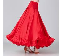 Donna Raso Stanza da Ballo Danza Moderna Abiti per la a Balze Valzer Tango