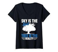 Donna RC Elicottero RC Modello RC Sky Limit Radio Controlled Elicottero Maglietta con Collo a V