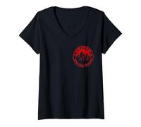 Donna Red Dwarf Jupiter Mining Pocket Posizione Maglietta con Collo a V